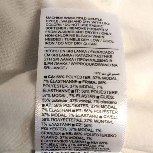 Athleta Air Out Cinch Tank in Ivory Size 2X Plus Athleisure Workout Gym EUC - Picture 9 of 9